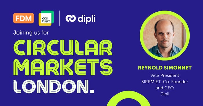 Circular Markets London 2026 Dipli CEO