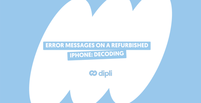 Error messages on a refurbished iPhone: what to do?