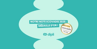 Notre note EcoVadis 2026 : médaille d'or avec un score de 82/100 !