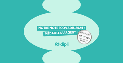 Notre note EcoVadis 2024 : médaille d'argent avec un score de 74/100 !