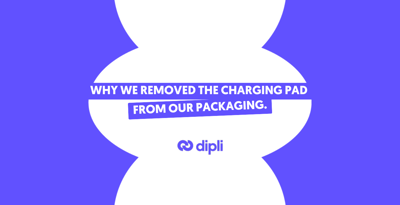 Why we removed the charging pad from our packaging.