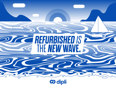 Campagne promotionnelle : Refurbished is the new wave